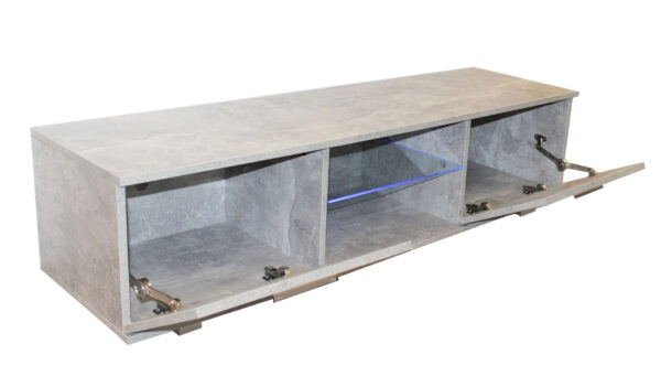   TV-Schrank TV-Schrank Tenus inkl. LED industriell grau Beton Design