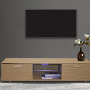 TV-Schrank TV-Schrank Tenus mit LED-Beleuchtung hellbraun