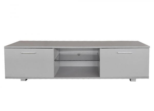   TV-Schrank Tenus – TV-Sideboard – LED-Beleuchtung – grau gefärbt