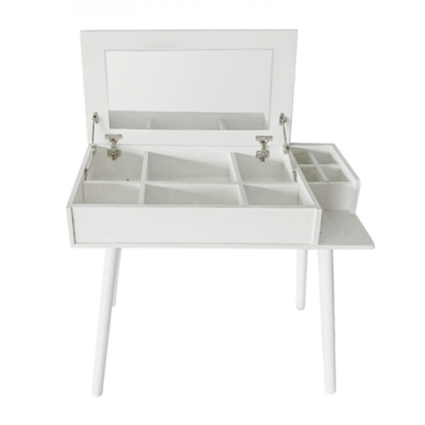   Schminktisch Schminktisch Schminktisch Schreibtisch mit Klappspiegel 90 cm breit