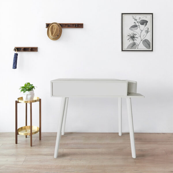   Schminktisch Schminktisch Schminktisch Schreibtisch mit Klappspiegel 90 cm breit