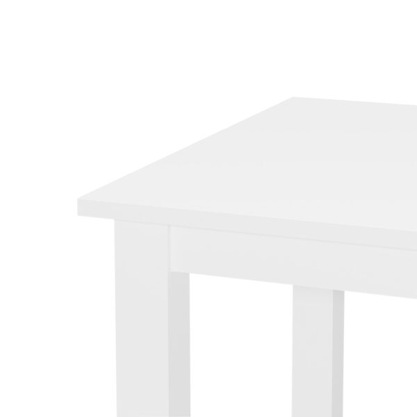   Schreibtischtisch – Küchentisch – 110 cm breit – weiß