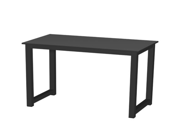   Schreibtischtisch – Küchentisch – 110 cm breit – schwarz