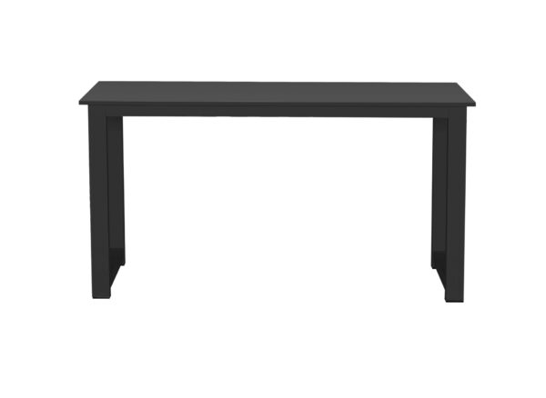   Schreibtischtisch – Küchentisch – 110 cm breit – schwarz