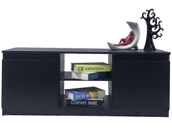   TV-Schrank Sideboard schwarz 120 cm breit