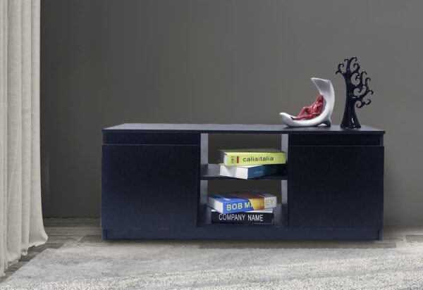   TV-Schrank Sideboard schwarz 120 cm breit