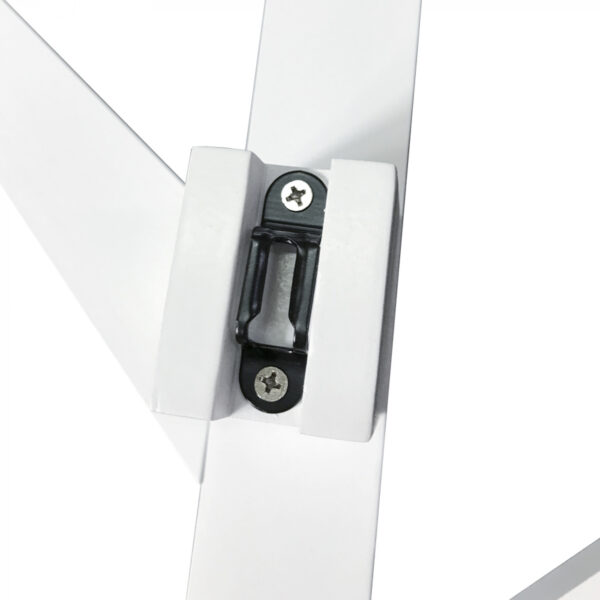   Wandgarderobe Baumstamm Ast Design – hängende Wandgarderobe – 125 cm hoch – 10 Haken – weiß