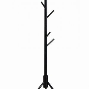Garderobe Kinderzimmer - Stehende Kindergarderobe - 130 cm hoch - Schwarz