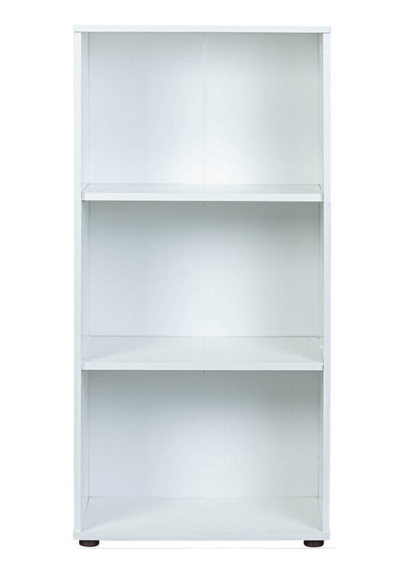   Bücherregal-Aktenschrank – offener Wandschrank weiß