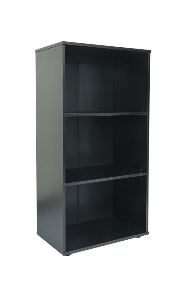   Bücherregal Aktenschrank – offener Wandschrank schwarz