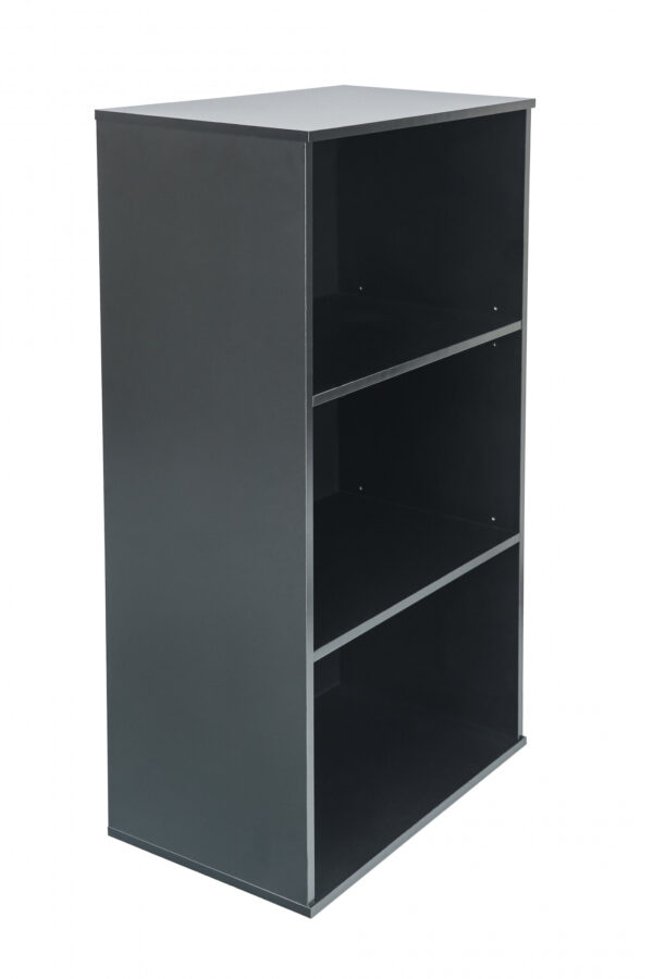   Bücherregal Aktenschrank – offener Wandschrank schwarz