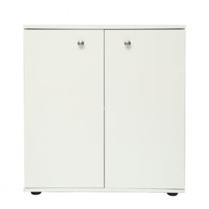Aktenschrank Vandol mini weiß 74 cm hoch