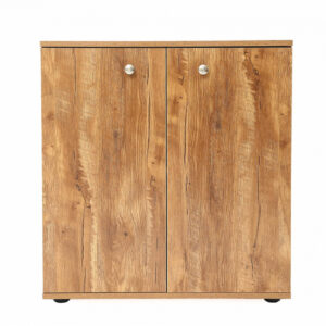 Aktenschrank Vandol mini weiß 74 cm hoch