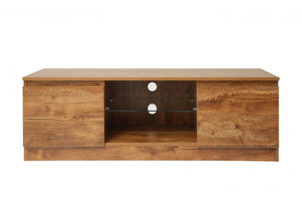   TV-Schrank Sideboard – TV-Schrank – 120 cm breit – braune Holzstruktur