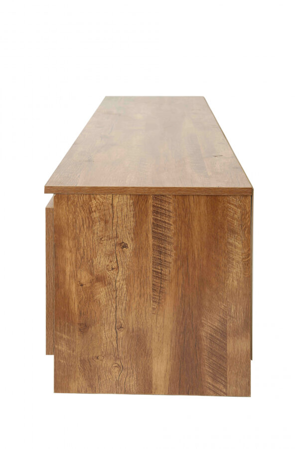   TV-Schrank Sideboard – TV-Schrank – 120 cm breit – braune Holzstruktur