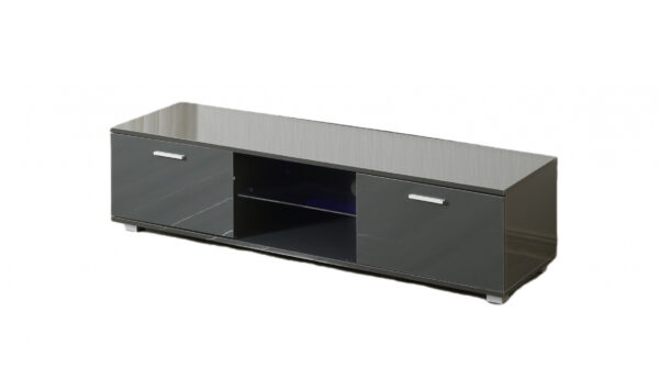 TV-Schrank TV-Schrank Tenus inkl. LED Korpus weiß Front weiß hochglanz - VDD World DE
