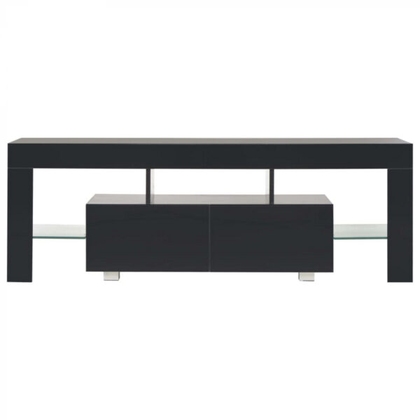 TV-Schrank Hugo - mit Led-Beleuchtung - 140 cm breit - schwarz - VDD World DE