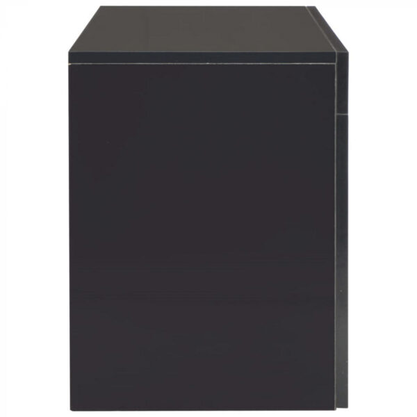 TV-Schrank Hugo - mit Led-Beleuchtung - 140 cm breit - schwarz - VDD World DE