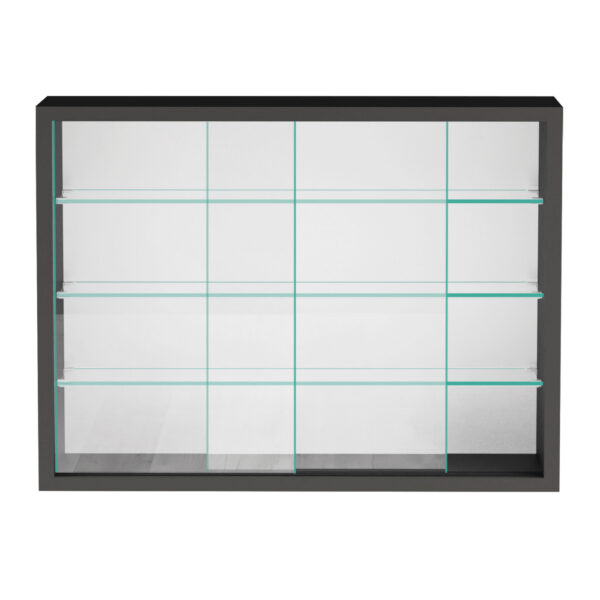 VDD Vitrine stehend hängend Wandschrank - Schiebetüren - 50 x 40 x 13 cm - VDD World DE