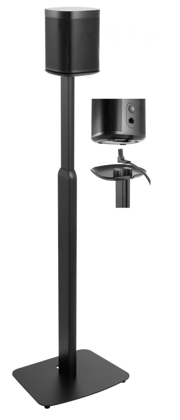 Lautsprecherständer Deluxe kompatibel mit Sonos® One und Sonos® One SL - höhenverstellbar - VDD World DE
