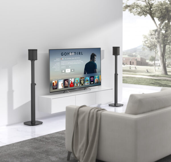 Lautsprecherständer Deluxe - passend für Sonos® One und Sonos® One SL - höhenverstellbar - VDD World DE