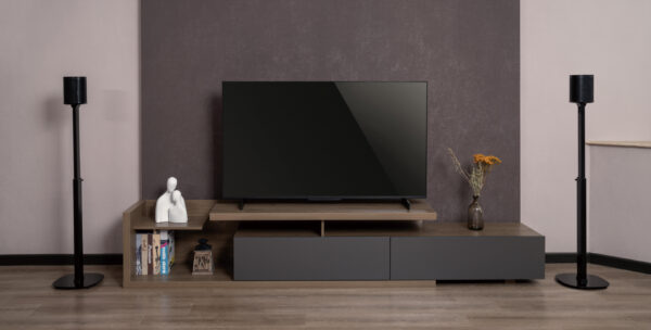 Lautsprecherständer Deluxe - passend für Sonos® One und Sonos® One SL - höhenverstellbar - VDD World DE