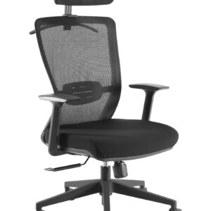 Bürostuhl Komfort - Bürostuhl - ergonomisch verstellbar - Netzgewebe - schwarz