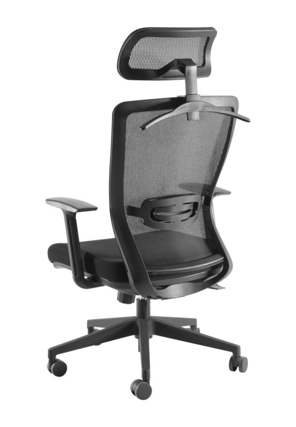 Bürostuhl Komfort - Bürostuhl - ergonomisch verstellbar - Netzgewebe - schwarz - VDD World DE