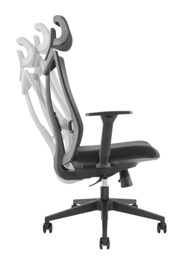   Bürostuhl Deluxe ergonomisch – Bürostuhl – stufenlos verstellbar – Netzgewebe