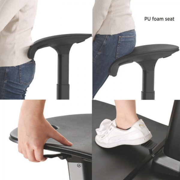   Schreibtischhocker ergonomisch – Sitz-Steh-Hocker