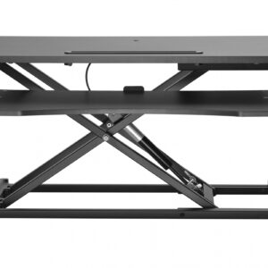 Schreibtisch-Sitz-Ständer-Riser ergonomisch - Arbeitsplatz höhenverstellbar - 80 cm breit