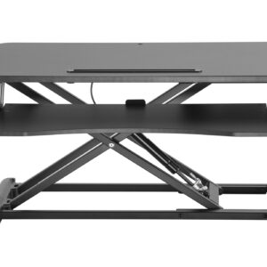 Schreibtischerhöhung Sitz-Steh-Arbeitsplatz - ergonomisch höhenverstellbarer Schreibtisch - 95 cm br