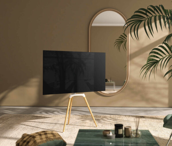 TV-Ständer Standard Maler Staffelei Design Studio - Bildschirm drehbar - bis zu 65 Zoll - VDD World DE