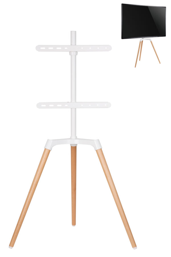 TV-Ständer Standard Maler Staffelei Design Studio - Bildschirm drehbar - bis zu 65 Zoll - VDD World DE
