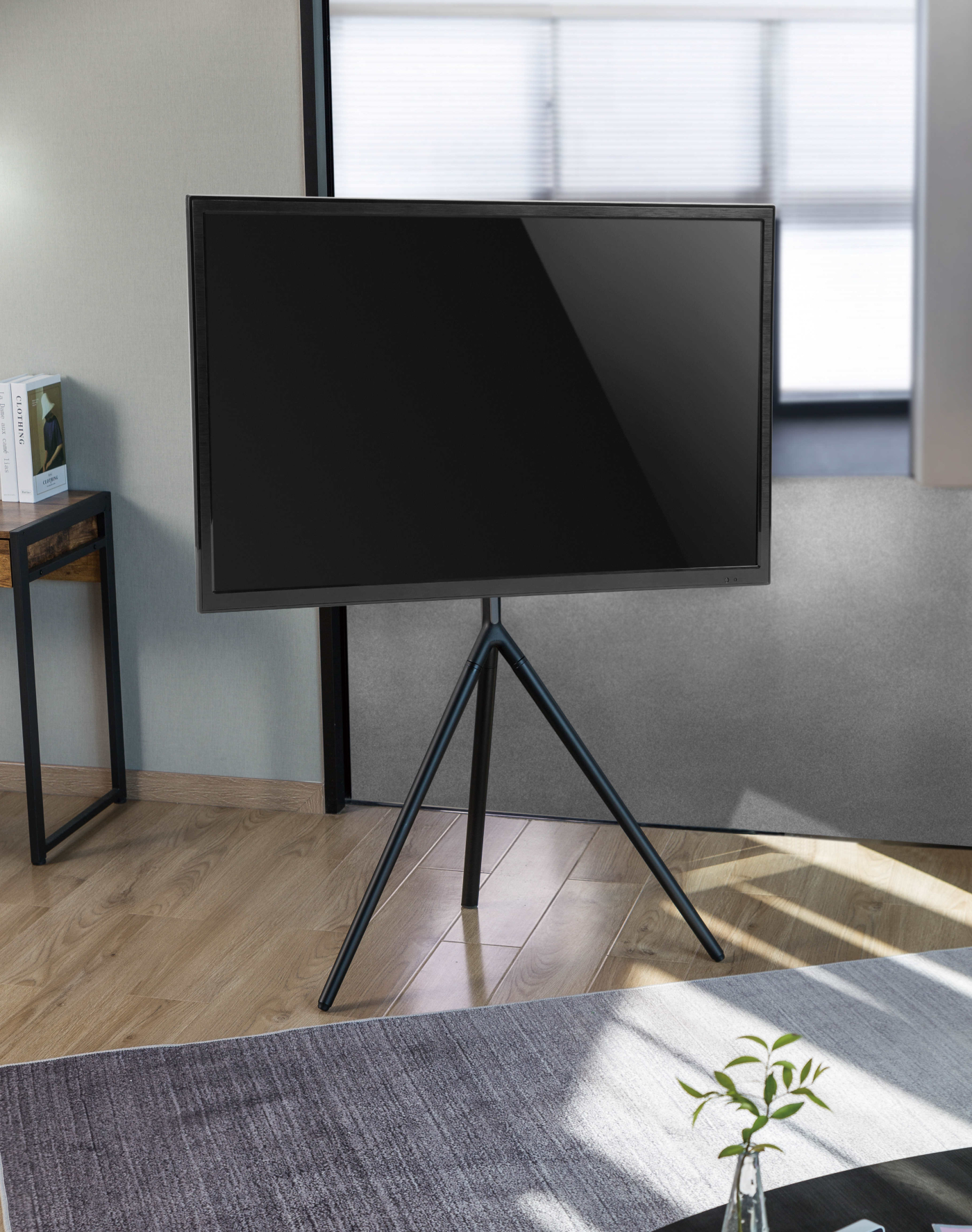 TV Ständer Stativ Staffelei Design Studio - drehbar - bis 65 Zoll - alternatives Bild