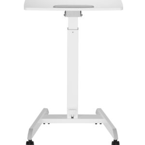 Schreibtisch-Sitz-Steh-Laptoptisch - Präsentationstisch - fahrbar - höhenverstellbar