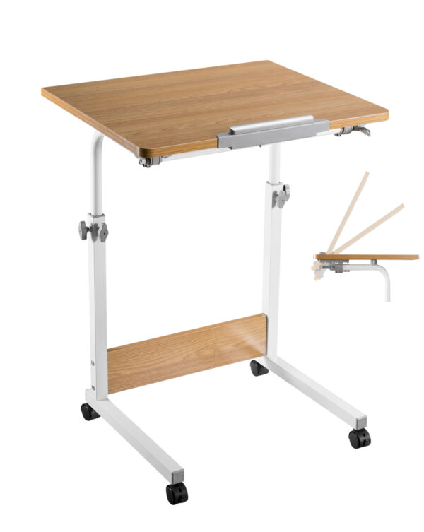 Laptoptisch mobiler Schreibtisch - Rednerpult - höhenverstellbar 68 - 96 cm - VDD World DE