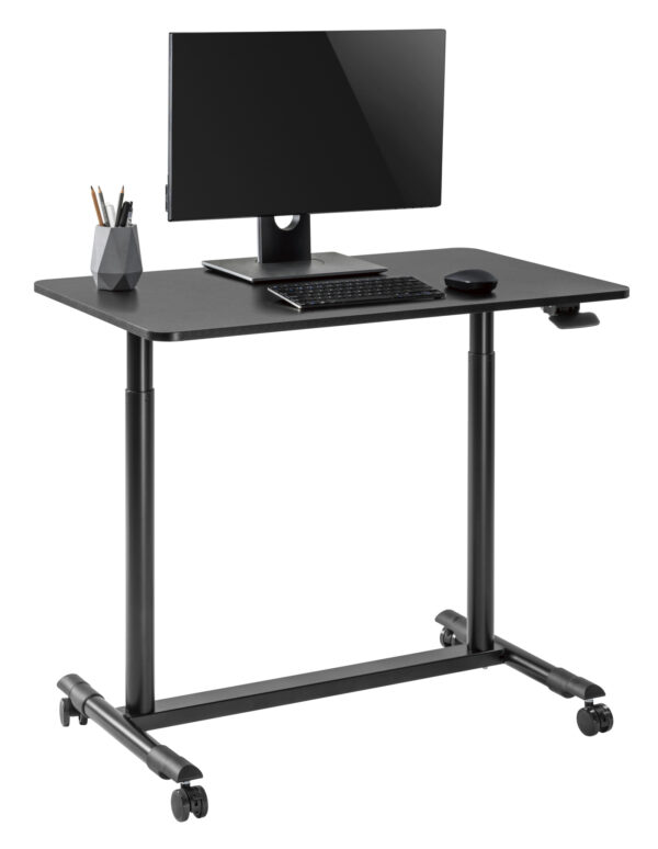Schreibtisch-Sitz-Ständer mobil - Laptoptisch - höhenverstellbar - VDD World DE