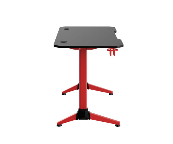 Spieltisch Thomas - Computertisch - Computertisch - schwarz rot - VDD World DE