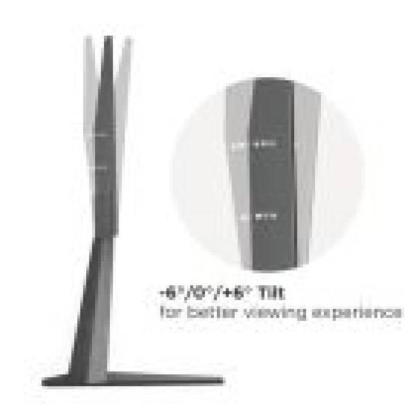 TV-Monitor Standard Tisch Schreibtisch - TV Fuß Bildschirm Monitor TV - bis 70 Zoll - VDD World DE