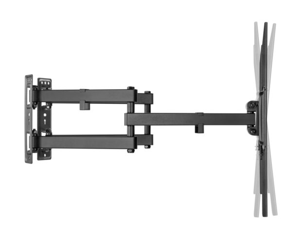 TV-Wandhalterung Eckmontage oder flache Wand - drehbar neigbar - 32 bis 70 Zoll Bildschirme - VDD World DE