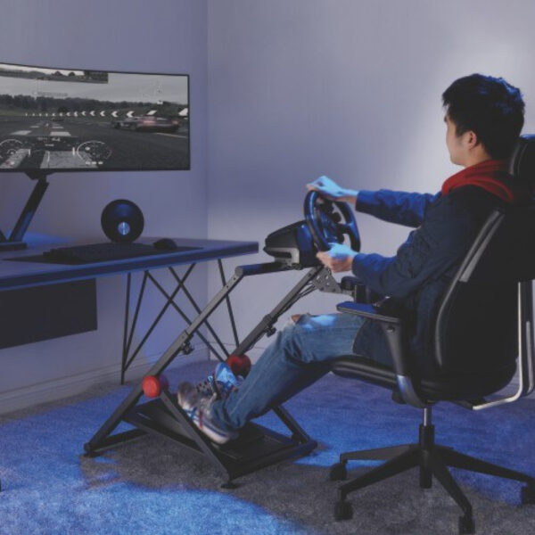 VDD Kompatibel mit Logitech & Fanatec - Lenkradständer - Rennlenkradständer - Renncockpit - VDD World DE