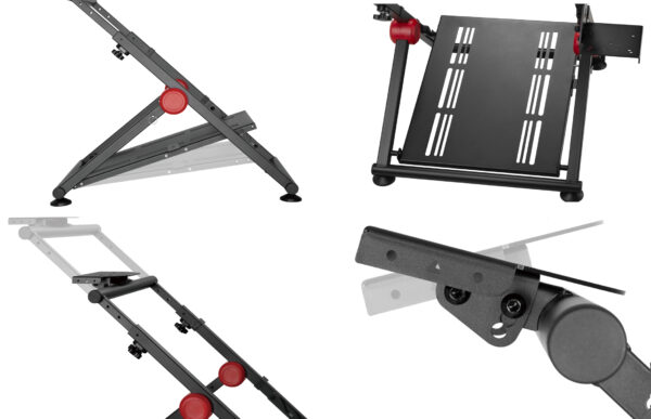 VDD Kompatibel mit Logitech & Fanatec - Lenkradständer - Rennlenkradständer - Renncockpit - VDD World DE
