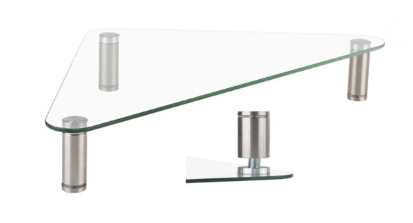   Display-Monitor Riser-Winkel-Modell Dreieck verstellbares Aluminiumglas