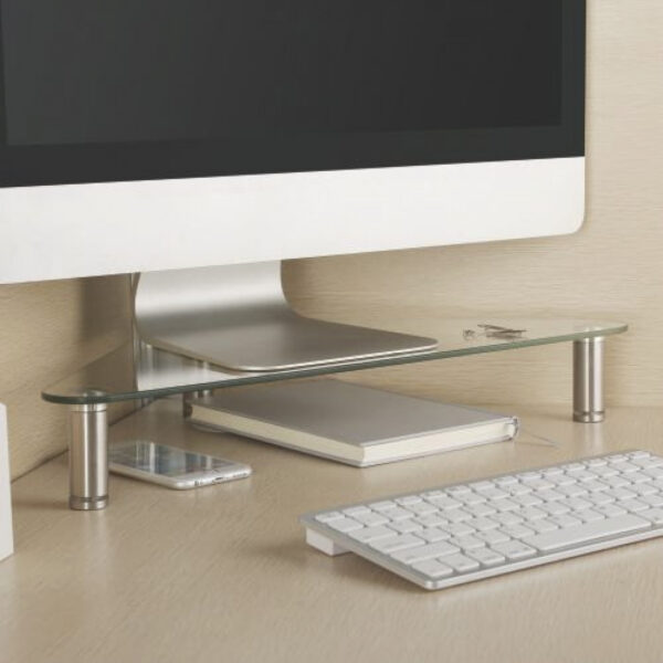   Display-Monitor Riser-Winkel-Modell Dreieck verstellbares Aluminiumglas