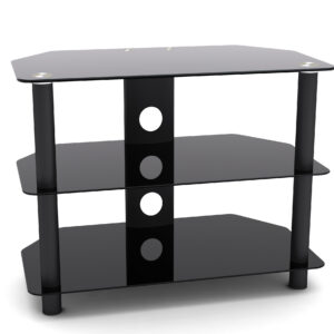 TV-Schrankmöbel - TV-Sideboard - Audiomöbel - 65 cm breit - schwarz
