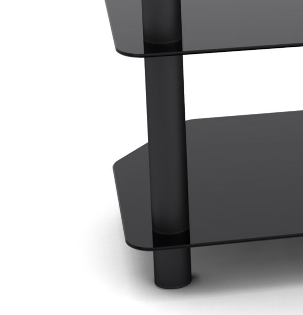   TV-Schrankmöbel – TV-Sideboard – Audiomöbel – 65 cm breit – schwarz