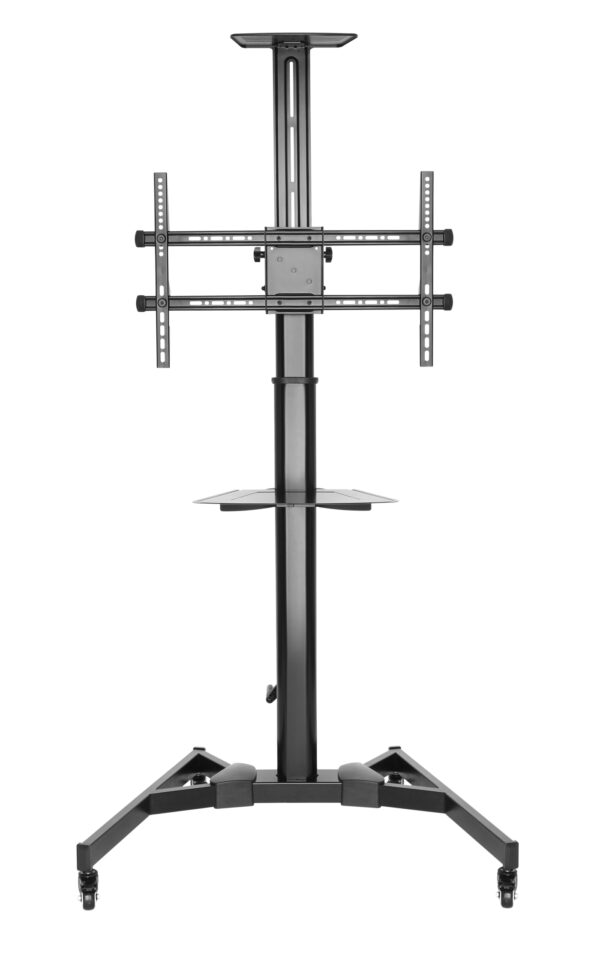 TV Standard Stativ Premium - mobil - höhenverstellbar - Bildschirm drehbar neigbar - VDD World DE