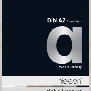 Wechselrahmen Frontlader Nielsen Alpha Magnet Aluminium A2 Format Whitewash