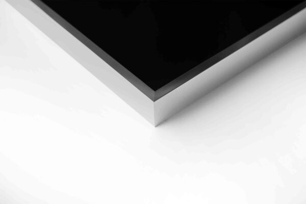 Wechselrahmen Frontlader Nielsen Alpha Magnet Aluminium 50 cm x 70 cm Format Silber - VDD World DE